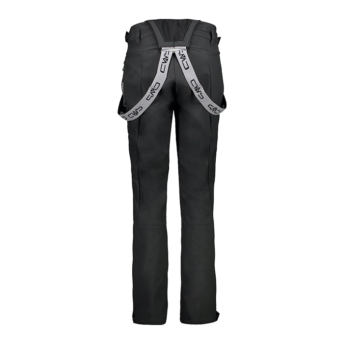 CMP Pantaloni Sci Donna Woman Salopette Nero Pantaloni da Sci Donna 3W03106 U901