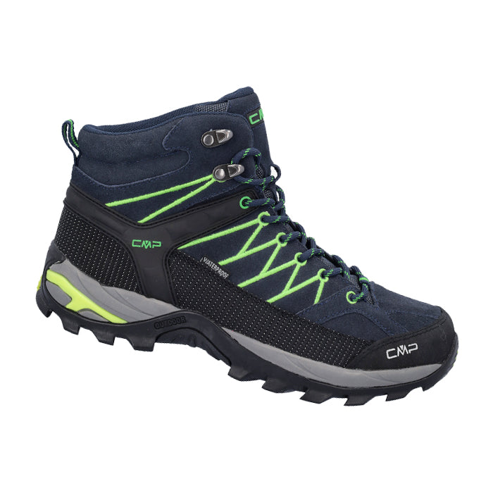 CMP-Trekking-Uomo-CMP-Rigel-Mid-WP-Trekking-Shoe-B.-Blue-Gecko-Scarpa-da-Trekking-alta-Uomo