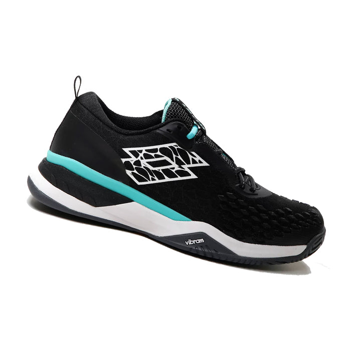 Lotto-Scarpe-Uomo-Lotto-Raptor-Hyperpulse-100-CLY-All-Black-All-White-Green-929C-Scarpa-da-Tennis-Uomo