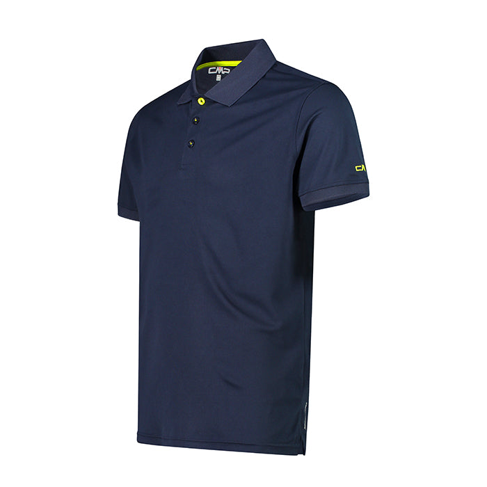 CMP Man Polo B.Blue/Acid Polo da Trekking Uomo 3T60077 24NN