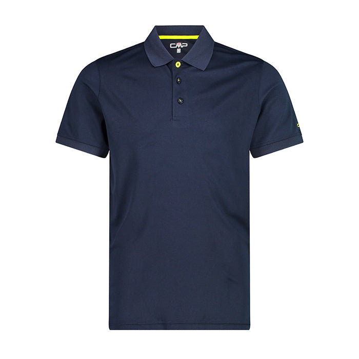 CMP Man Polo B.Blue/Acid Polo da Trekking Uomo 3T60077 24NN
