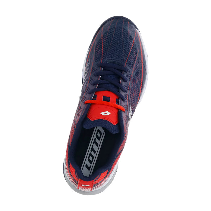 Mirage-300-CLY-Lotto-Clay-Mirage-Navy-Blue-All-White-Red-Poppy-Scarpa-da-Tennis-Uomo