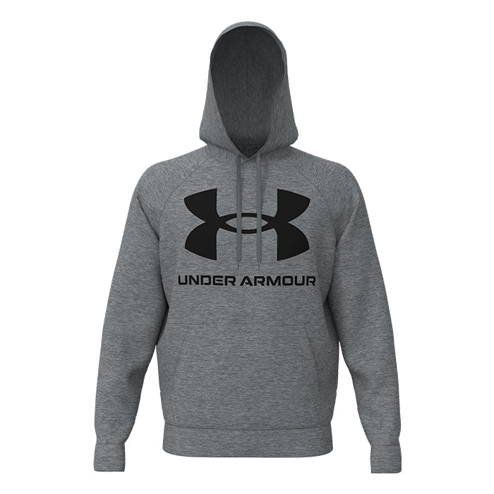 Rival-Fleece-Big-Logo-HD-Under-Armour-Pitch-Gray-Light-Heather-Black-Felpa-Tempo-Libero-Uomo