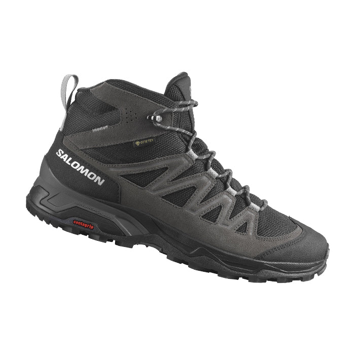 Salomon-Scarpe-Trekking-Salomon-X-Ward-Leather-Mid-GTX-Phantom-Black-Magnet-Scarpa-da-Trekking-Uomo