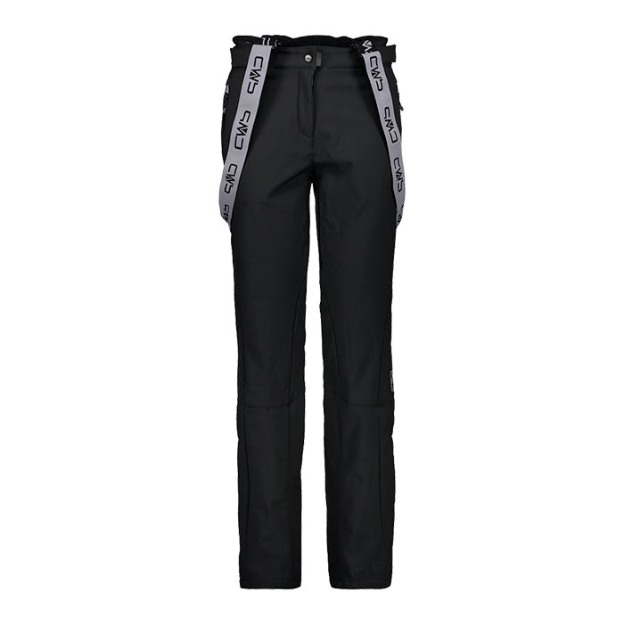 CMP Pantaloni Sci Donna Woman Salopette Nero Pantaloni da Sci Donna 3W03106 U901