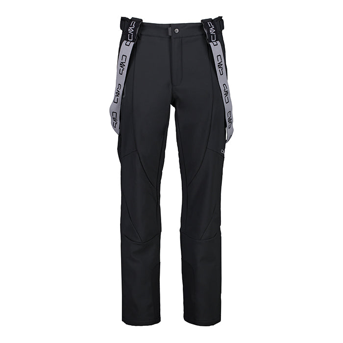 CMP Pantaloni Sci Uomo Man Salopette Nero Pantaloni da Sci Uomo 3W04407 91BG