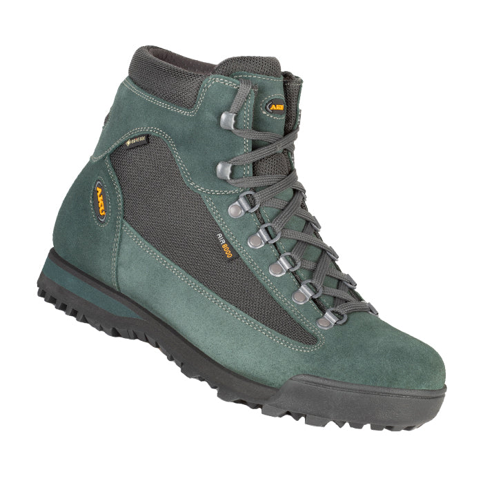 Scarponi AKU Slope Micro GTX Anthracite/Green Scarpa da Trekking alta Uomo 8032696786