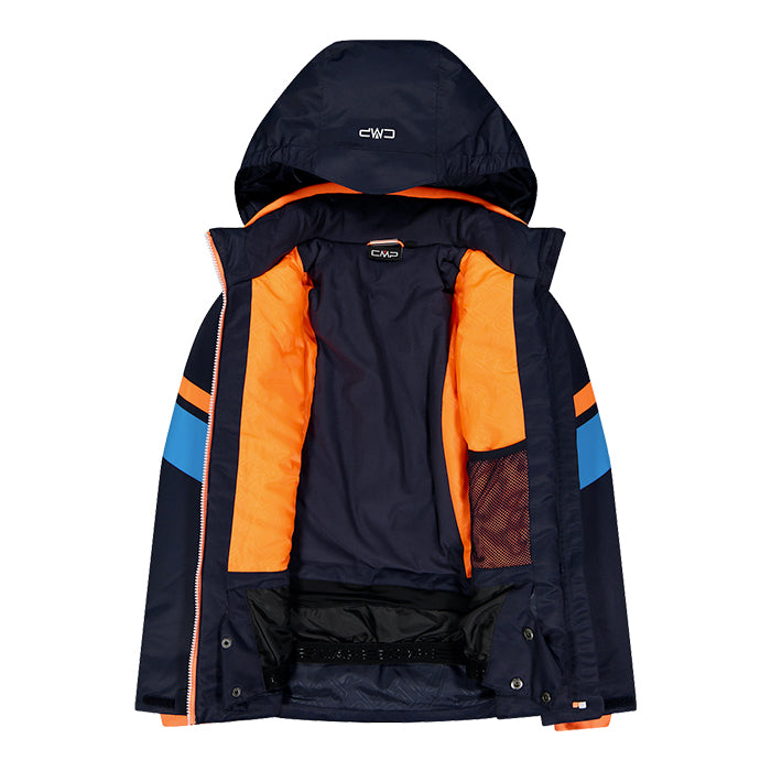 Completo Sci Bambino Giacca e Pantalone CMP Blu Arancio Azzurro Completo da Sci Bambino 8059342213