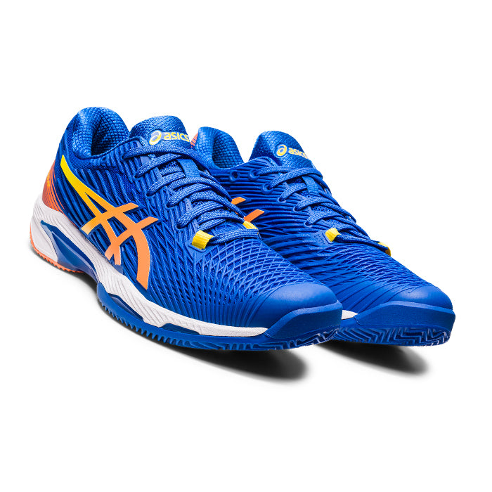 Speed-FF-2-Clay-Steel-Tuna-Blue-Sun-Peach-Scarpa-da-Tennis-Uomo-Asics