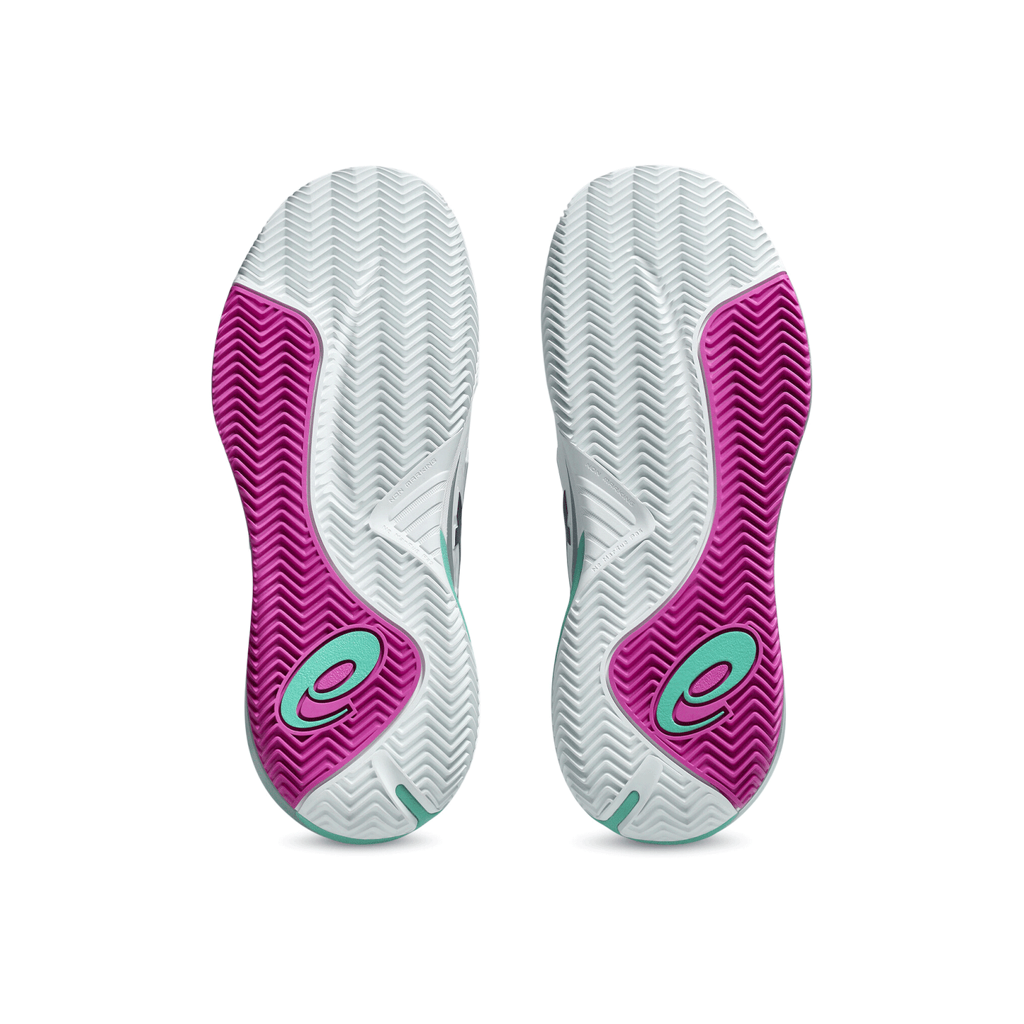 Scarpa da tennis Uomo Asics Gel-resolution X White-Aurora green top