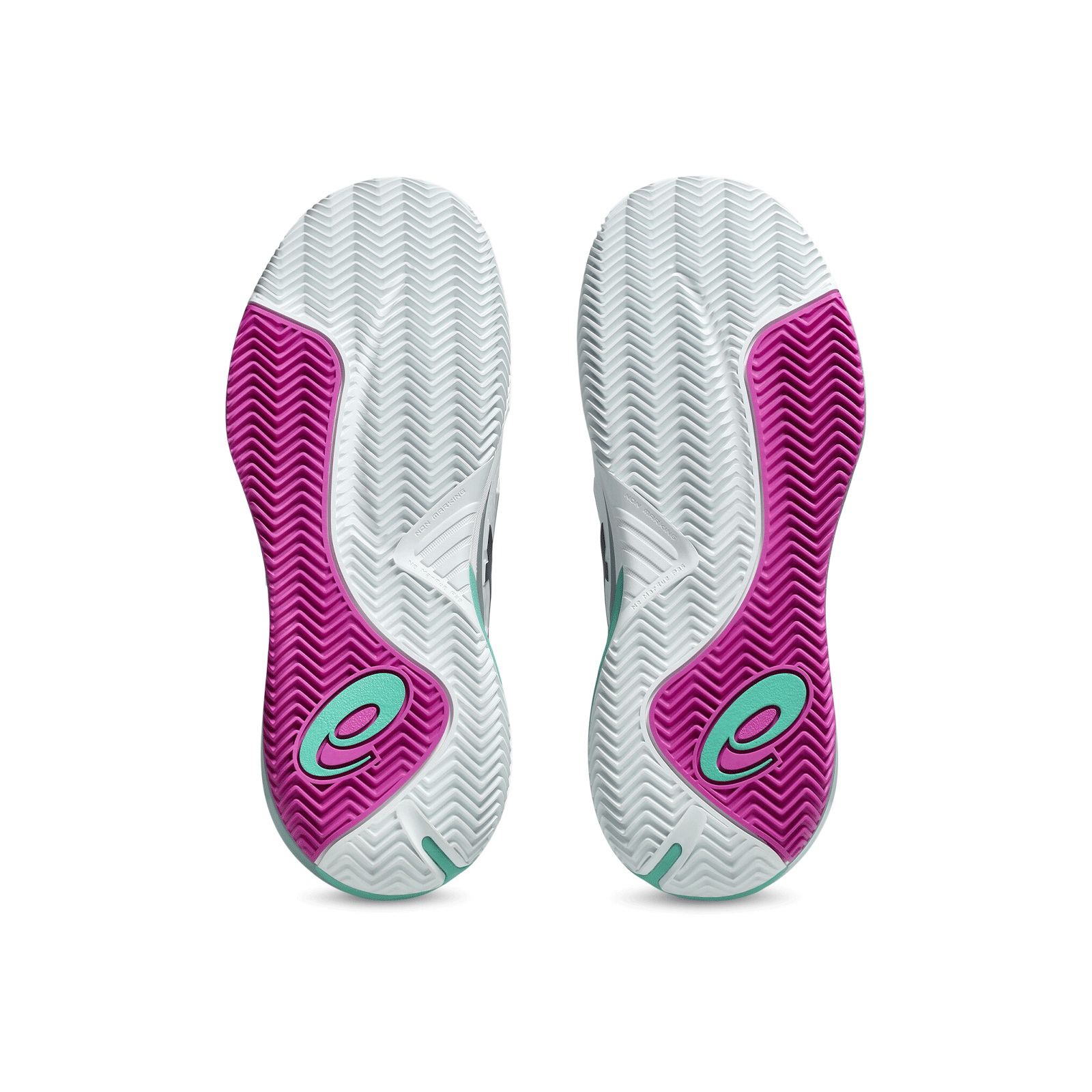 Scarpa da tennis Uomo Asics Gel-resolution X White-Aurora green top