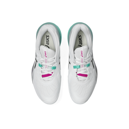 Scarpa da tennis Uomo Asics Gel-Resolution X White-Aurora Green top