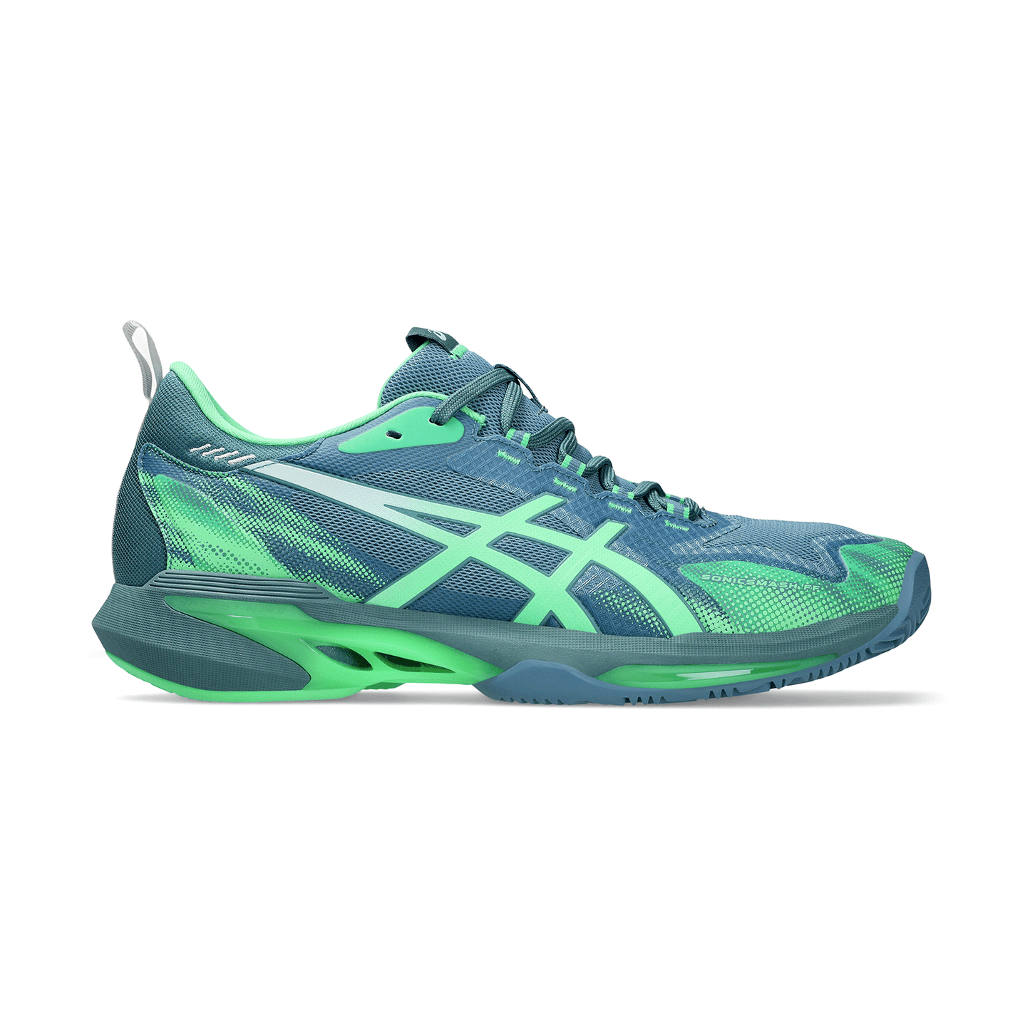 Asics Sonicsmash FF Uomo Saba Blue-Vital Green