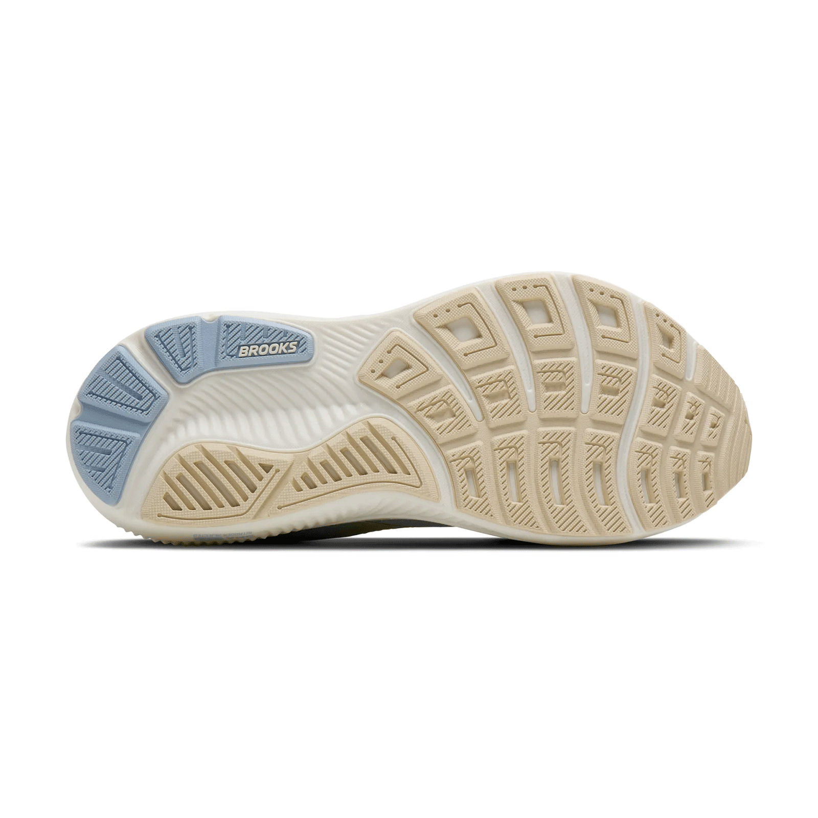 Scarpa running donna Brooks Ghost 17 Skyway Coconut Sand sole