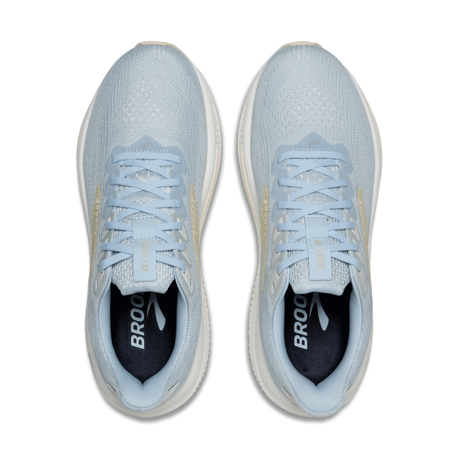 Scarpa running donna Brooks Ghost 17 Skyway Coconut Sand top