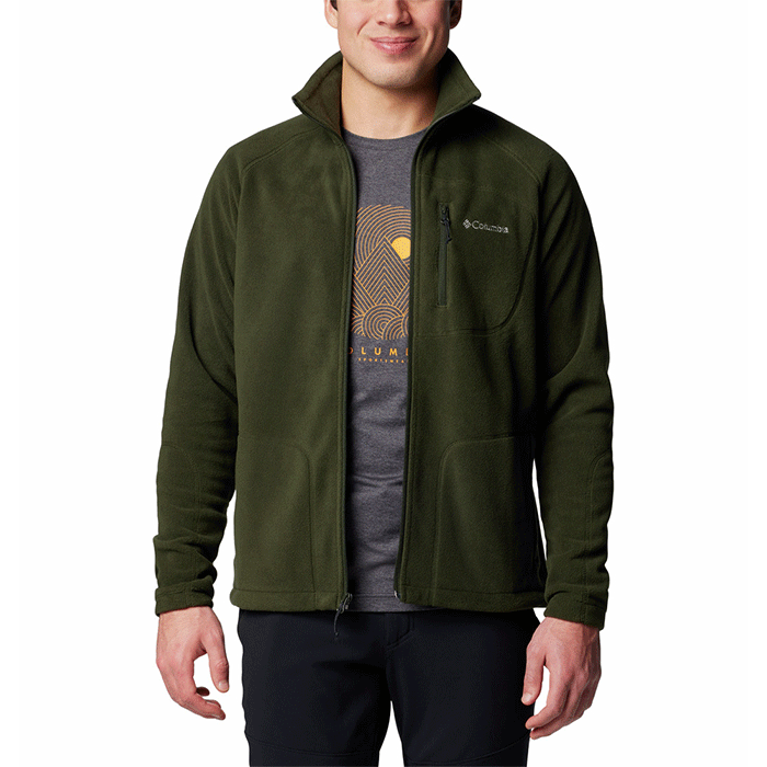 Columbia-Pile-Greenscape-Uomo-Fast-Trek-II-Full-Zip-Fleece-1420421366