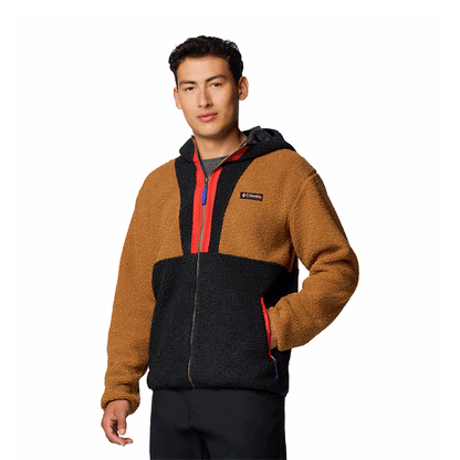 Columbia-Pile-in-Sherpa-Camel-Brown_-Black-Uomo-Backbowl_-II-Remastered-Full-Zip-Hoodie-2090801224