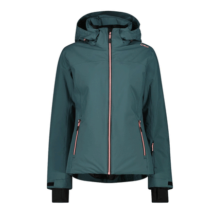 Giacca-da-Sci-Donna-Green-Woman-Jacket-Fix-Hood-CMP-35W0226-F520