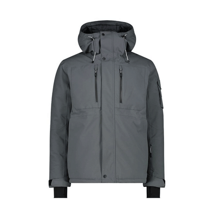 Giacca-da-Sci-Uomo-Grey-Man-Jacket-Zip-CMP-Hood-34W3917-U862