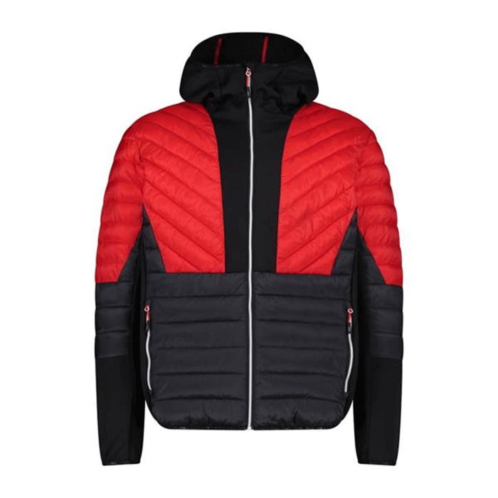 Giacca-ibrida-Uomo-MAN-HYBRID-JACKET-FIX-HOOD-CMP-Rosso-Ferrari-32Z2937-C580