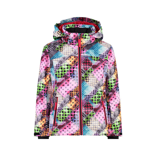 KID-G-JACKET-SNAPS-HOOD-CMP-Begonia-Titanio-Giacca-da-Sci-Bambina-39W2085-00ZM