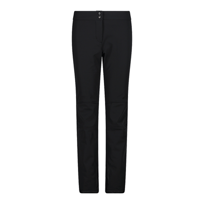 Pantaloni-Donna-WOMAN-PANT-WITH-INNER-GAITER-CMP-Black-30A0866-U901