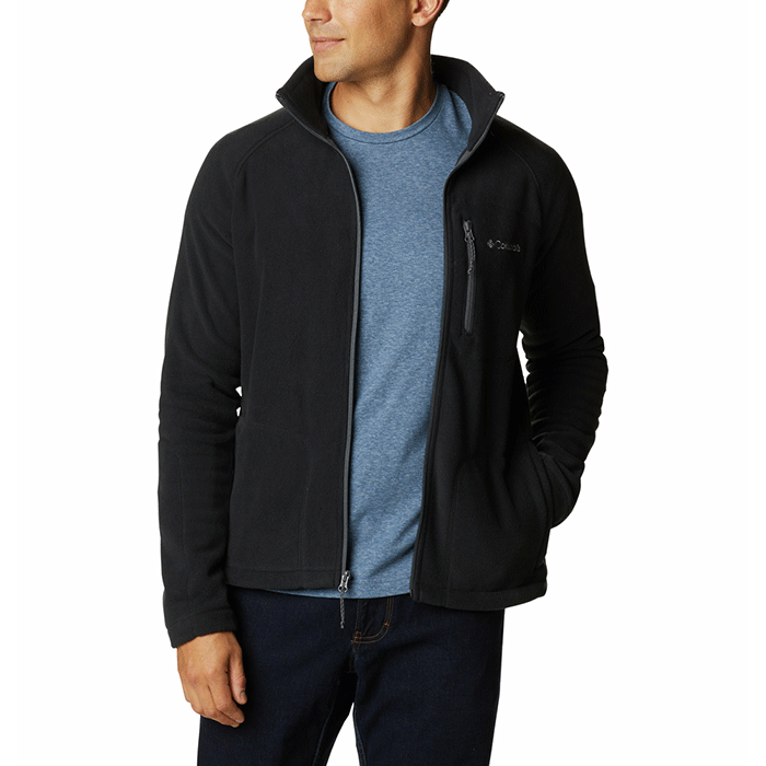 Pile-Uomo-Fast-Trek-II-Full-Zip-Fleece-Columbia-Black-1420421010