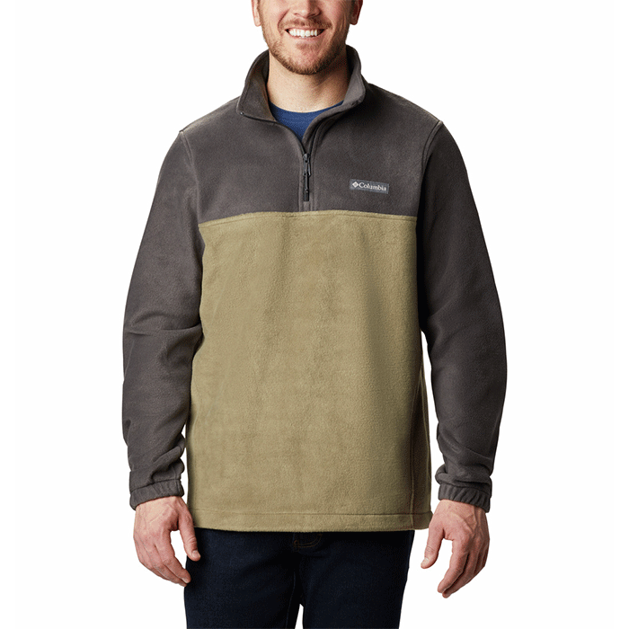 Pile-Uomo-Steens-Mountain-Half-Zip-Columbia-Shark_-Stone-Green-1620191018