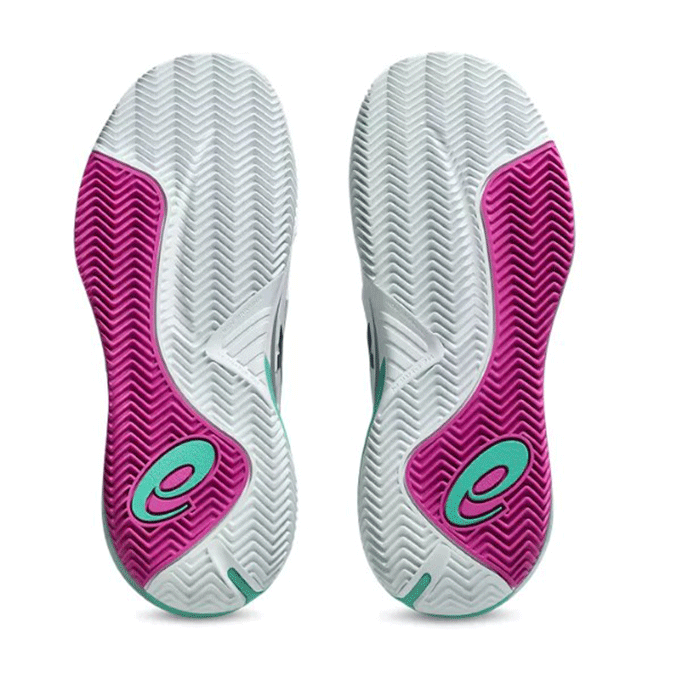 Scarpe-da-Tennis-Gel-Resolution-X-Clay-WhiteAurora-Green-Asics-Uomo-1041A485-103