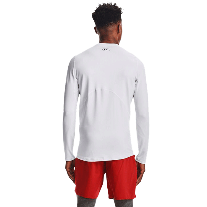 UA-CG-ARMOUR-FITTED-CREW-White-maglia-termica-Under-Armour-Uomo-1366068-100