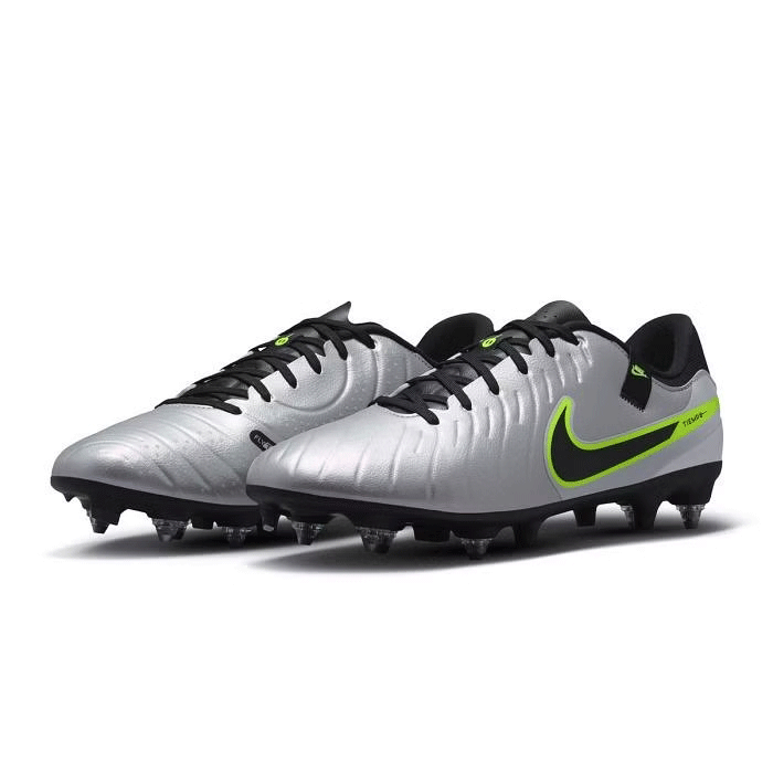 Uomo-Argento-metallizzato-Scarpa-da-Calcio-Nike-LEGEND-10-ACADEMY-SG-PRO-AC-DV4338-001