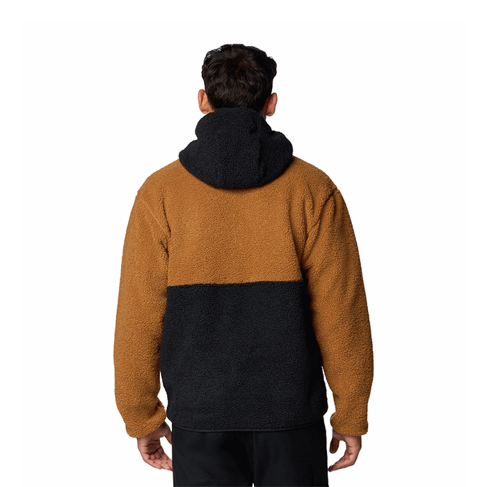 Uomo-Backbowl_-II-Remastered-Full-Zip-Hoodie-Camel-Brown_-Black-Pile-in-Sherpa-Columbia-2090801224