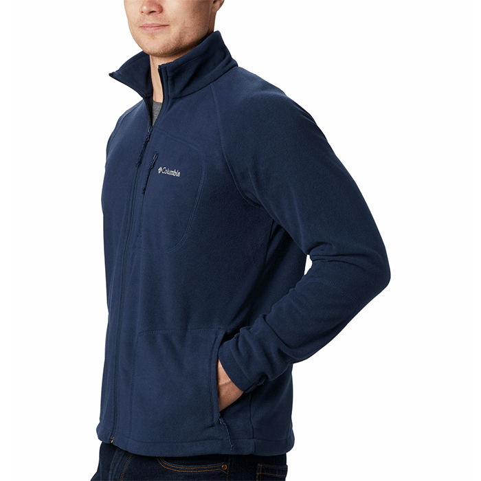 Uomo-Fast-Trek-II-Full-Zip-Fleece-Collegiate-Navy-Pile-Columbia-1420421468