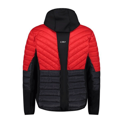 Uomo-MAN-HYBRID-JACKET-FIX-HOOD-Rosso-Ferrari-Giacca-ibrida-CMP-32Z2937-C580