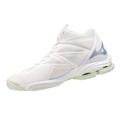 Wave-Lightning-Z7-Mid-Mizuno-White-Glacial-Ridge-Patina-Green-Scarpa-da-Pallavolo-Donna