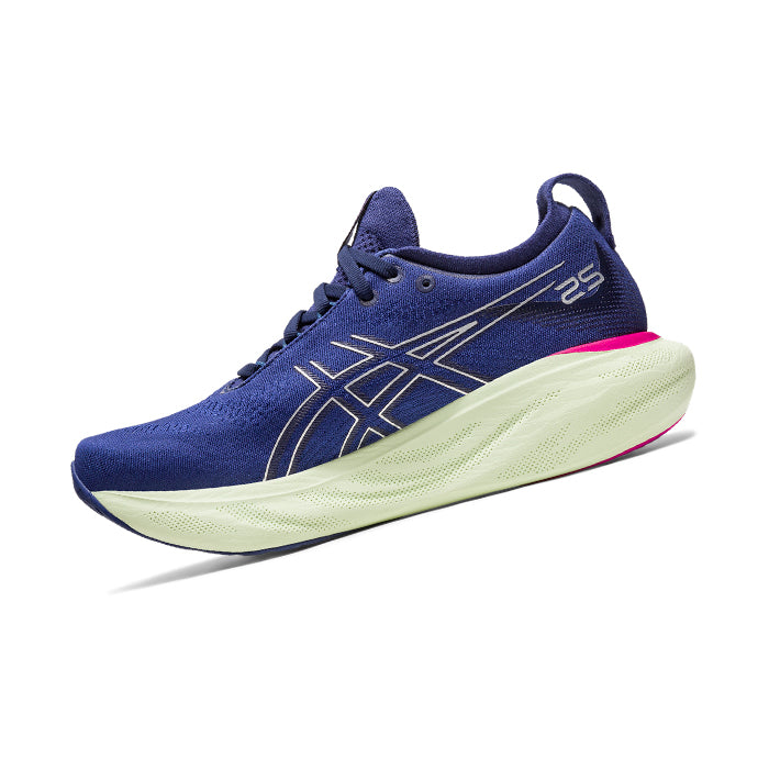 Asics Gel Nimbus Donna 25 Indigo Blue Pure Silver Scarpe da Running Donna 4550456083 gellisport