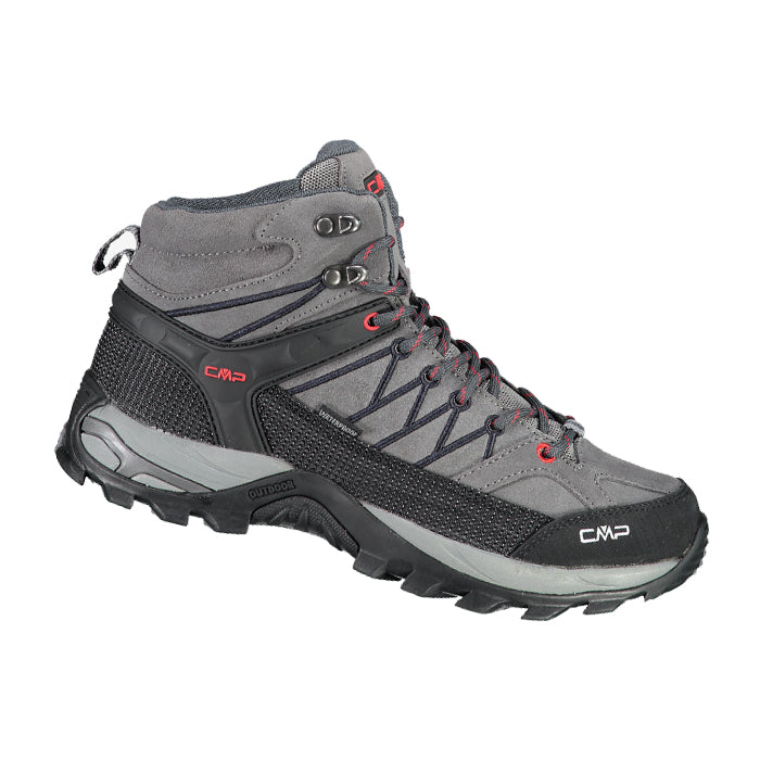 CMP-Rigel-Mid-Uomo-CMP-Rigel-Mid-WP-Trekking-Shoe-Graffite-Antracite-Scarpa-da-Trekking-alta-Uomo