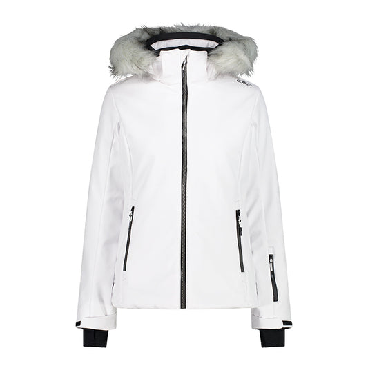 CMP Women's Jacket Woman Jacket Zip Hood chaqueta de esquí blanca para mujer 8059342462