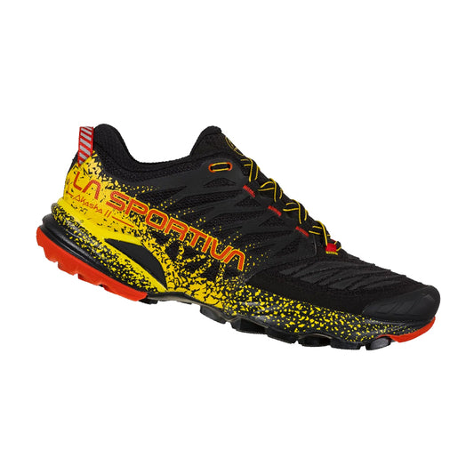 Zapatillas de trail running para hombre La Sportiva Akasha II negro/amarillo 8020647049