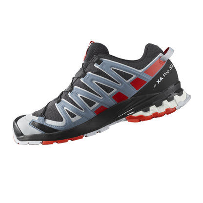 Salomon-XA-PRO-3D-v8-GTX-Black-Fiery-Red-Faded-Denim-Scarpa-da-Trail-Running-Uomo