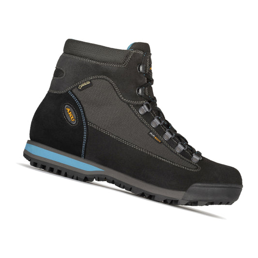 Botas AKU Slope Micro GTX antracita/turquesa zapatos de trekking altos para hombre 8032696776