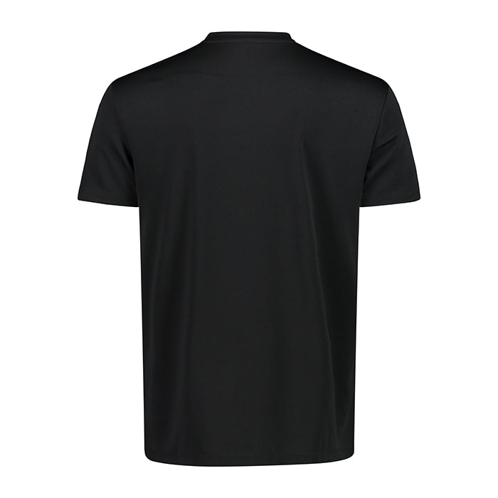 T-Shirt girocollo con logo CMP Nero T-shirt da Trekking Uomo 805638154